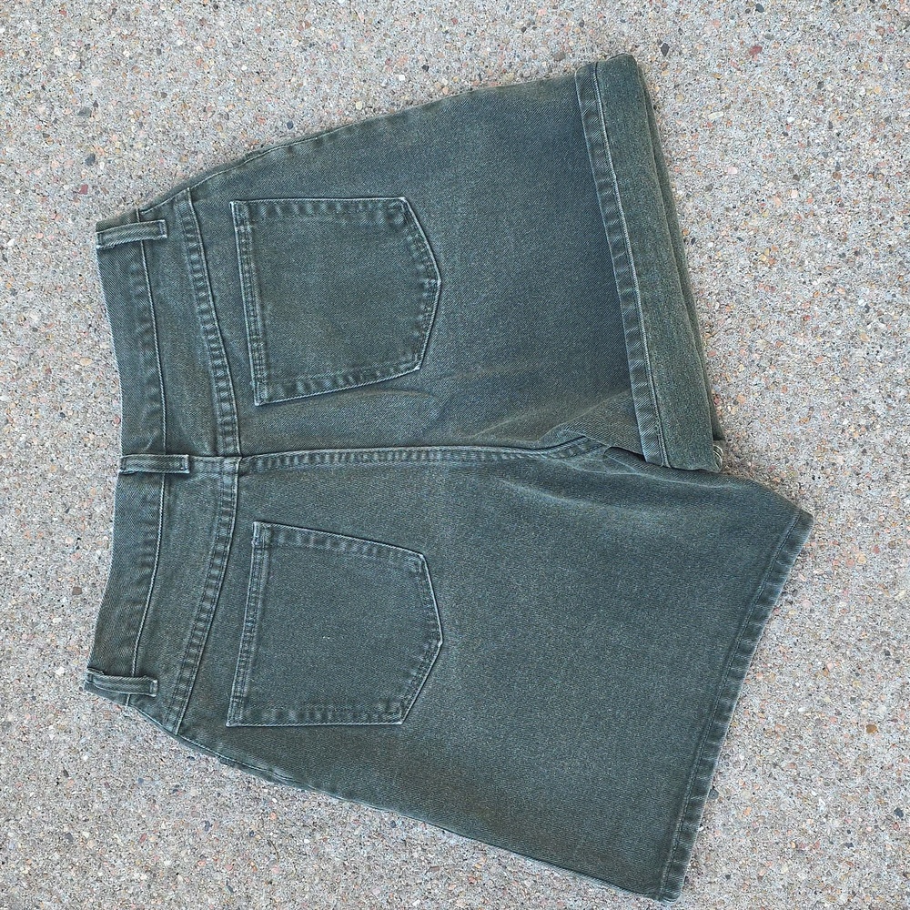 Vintage Wrangler High Waisted Rise Colored Denim Jean Shorts Size 31
